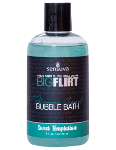 SENSUVA BIG FLIRT PHEROMONE BUBBLE BATH SWEET TEMPTATION 237ML