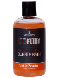 SENSUVA BIG FLIRT PHEROMONE BUBBLE BATH LUST IN PARADISE 237ML