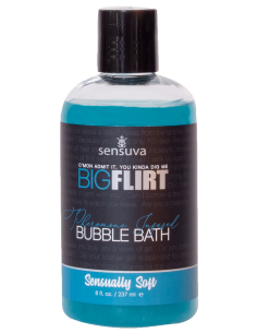 SENSUVA BIG FLIRT PHEROMONE BUBBLE BATH SENSUALLY SOFT 237ML