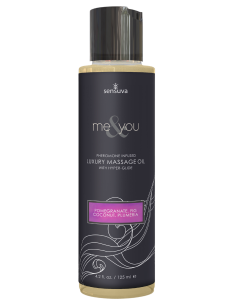 SENSUVA ME AND YOU MASSAGE OIL SWEET SECRETS 125ML