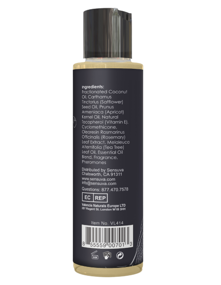 SENSUVA ME AND YOU MASSAGE OIL SWEET SECRETS 125ML