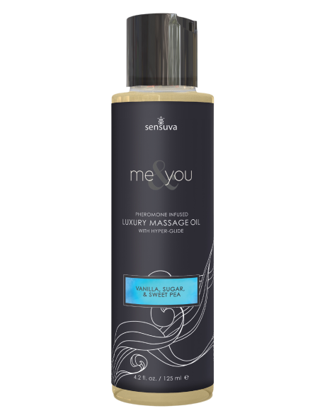SENSUVA ME AND YOU MASSAGE OIL SWEET TEMPTATION 125ML