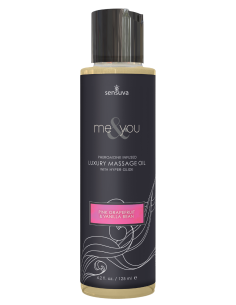 SENSUVA ME AND YOU MASSAGE OIL SENSUAL BLISS 125ML