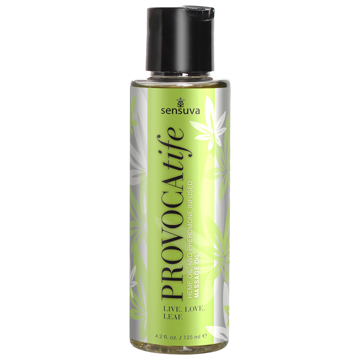 SENSUVA PROVOCATIFE HEMP OIL INFUSED MASSAGE OIL 125ML