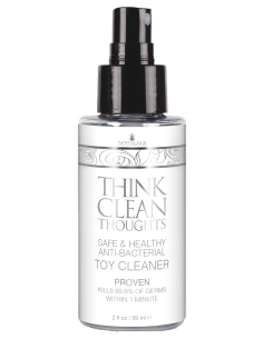 SENSUVA THINK CLEAN THOUGHTS ANTI BACTERIAL TOY CLEANER 59ML