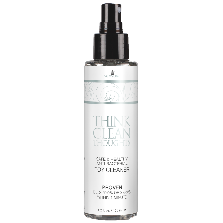 SENSUVA THINK CLEAN THOUGHTS ANTI BACTERIAL TOY CLEANER 125ML