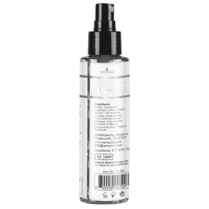 SENSUVA THINK CLEAN THOUGHTS ANTI BACTERIAL TOY CLEANER 125ML