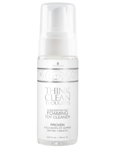 SENSUVA THINK CLEAN THOUGHTS FOAMING TOY CLEANER 5.07 FL. OZ. 150ML