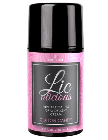 ssasaSENSUVA LIC-O-LICIOUS ORAL DELIGHT CREAM COTTON CANDY 50ML