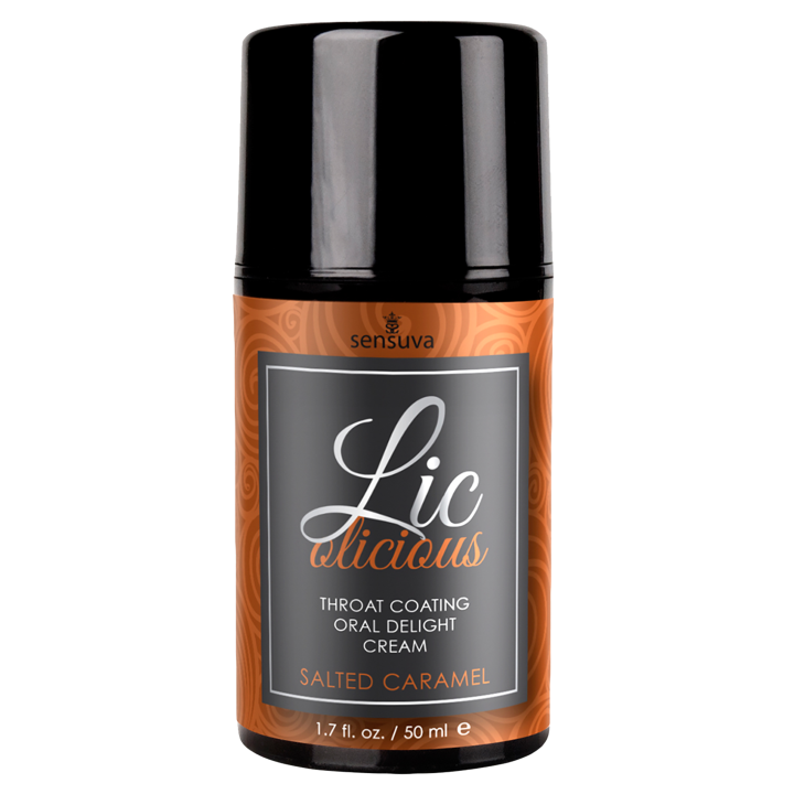 SENSUVA LIC-O-LICIOUS ORAL DELIGHT CREAM SALTED CARAMEL 50ML