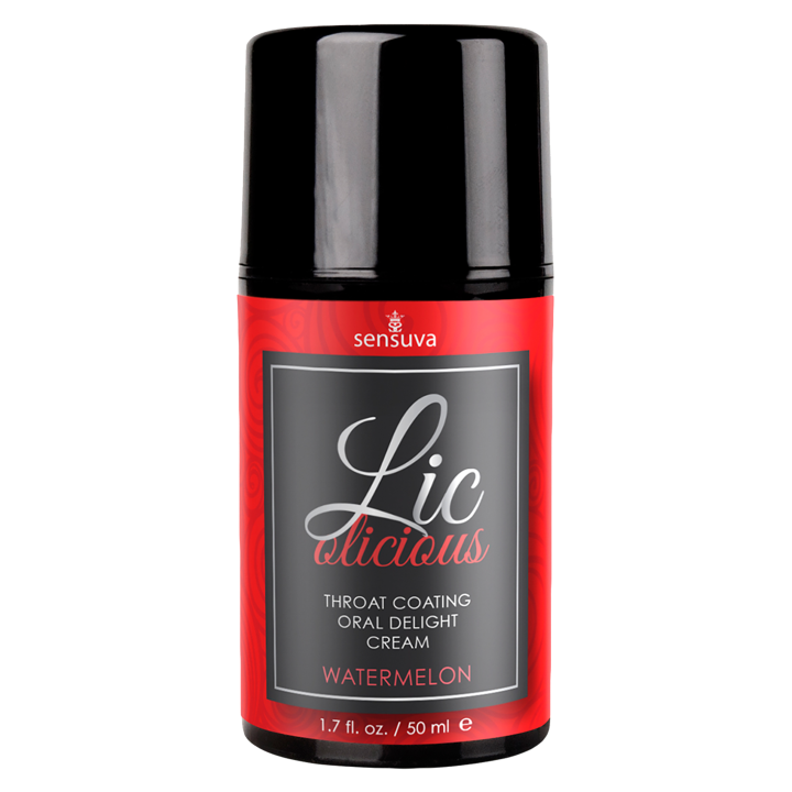 SENSUVA LIC-O-LICIOUS ORAL DELIGHT CREAM WATERMELON 50ML