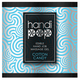 SENSUVA HANDIPOP EDIBLE MASSAGE GEL COTTON CANDY 6 ML