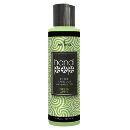 SENSUVA HANDIPOP EDIBLE MASSAGE GEL GREEN APPLE 125ML