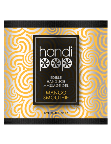 ssasaSENSUVA HANDIPOP EDIBLE MASSAGE GEL MANGO SMOOTHIE 6 ML