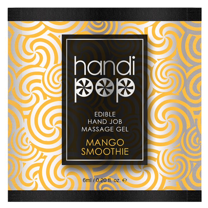 SENSUVA HANDIPOP EDIBLE MASSAGE GEL MANGO SMOOTHIE 6 ML