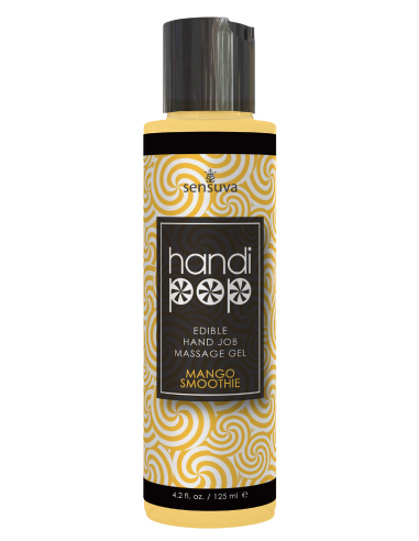 ssasaSENSUVA HANDIPOP EDIBLE MASSAGE GEL MANGO SMOOTHIE 125ML