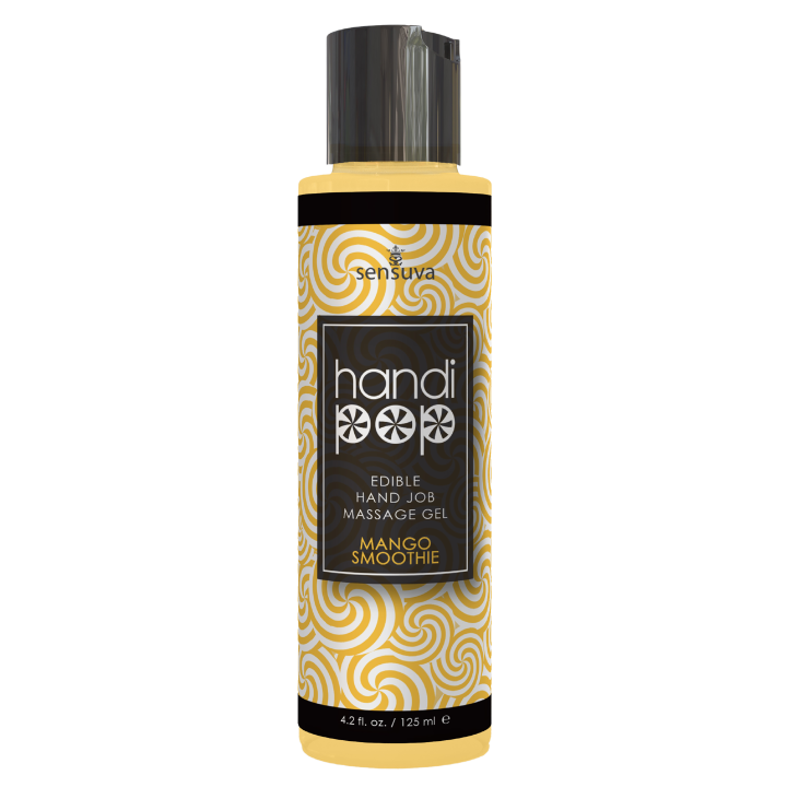 SENSUVA HANDIPOP EDIBLE MASSAGE GEL MANGO SMOOTHIE 125ML