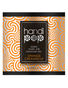 SENSUVA HANDIPOP EDIBLE MASSAGE GEL ORANGE CREAMSICLE 6 ML