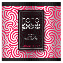 SENSUVA HANDIPOP EDIBLE MASSAGE GEL STRAWBERRY 6 ML