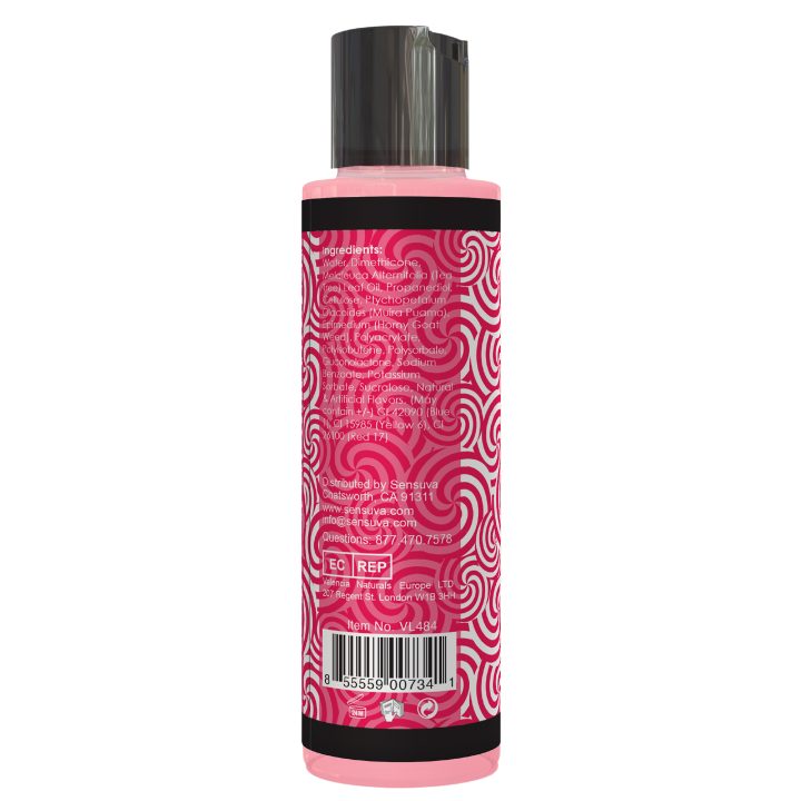 SENSUVA HANDIPOP EDIBLE MASSAGE GEL STRAWBERRY 125ML