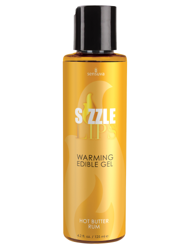 ssasaSENSUVA SIZZLE LIPS WARMING GEL BUTTER RUM 125ML