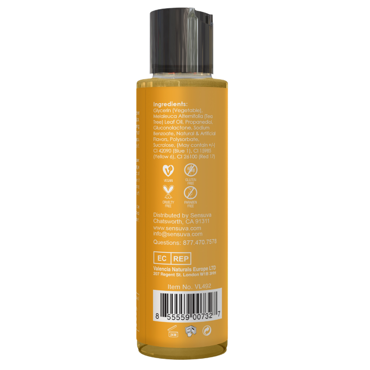 SENSUVA SIZZLE LIPS WARMING GEL BUTTER RUM 125ML