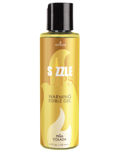 ssasaSENSUVA SIZZLE LIPS WARMING GEL PINA COLADA 125ML