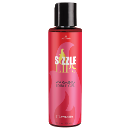 SENSUVA SIZZLE LIPS WARMING GEL STRAWBERRY 125ML