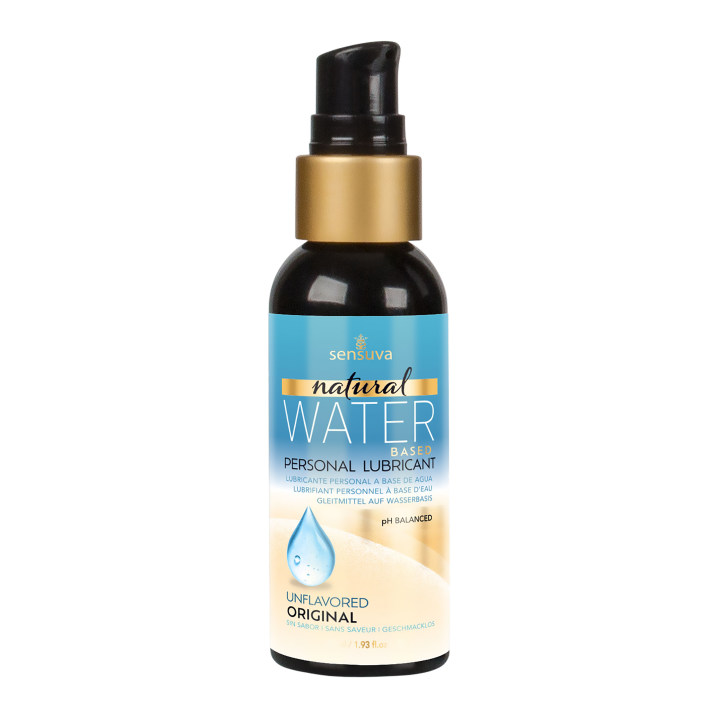 SENSUVA NATURAL WATER-BASED PERSONAL LUBRICANT ORIGINAL UNFLAVORED 57ML