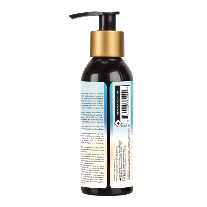SENSUVA NATURAL WATER-BASED PERSONAL LUBRICANT ORIGINAL UNFLAVORED 125ML