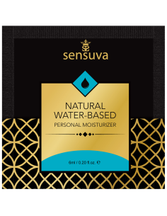 SENSUVA NATURAL WATER-BASED PERSONAL LUBRICANT ORIGINAL UNFLAVORED 6 ML