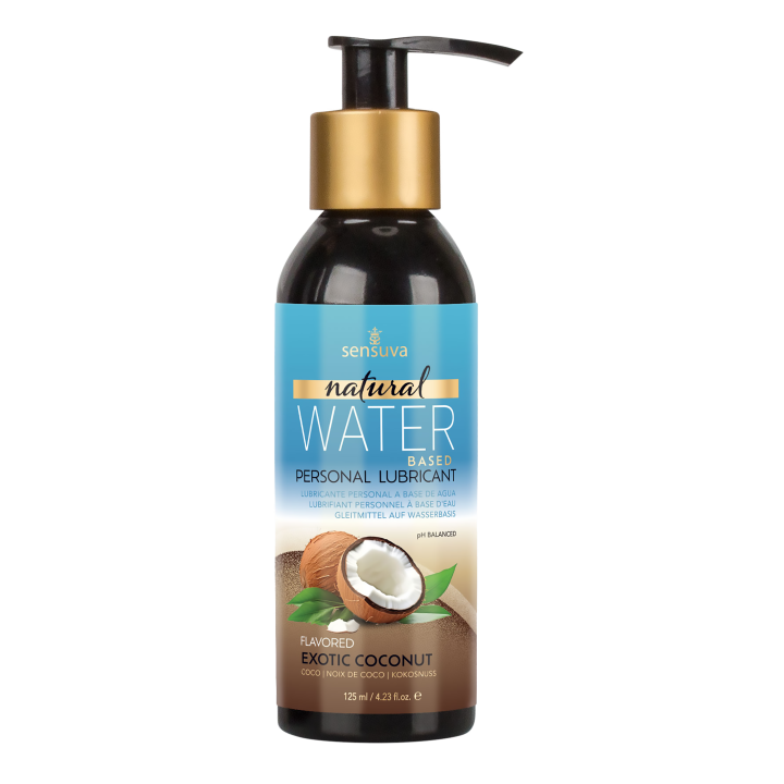 SENSUVA NATURAL WATER-BASED PERSONAL LUBRICANT EXOTIC COCONUT 125ML