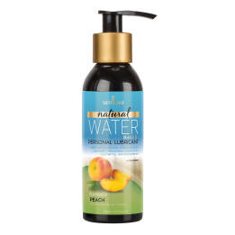 SENSUVA NATURAL WATER-BASED PERSONAL LUBRICANT PEACH  125ML