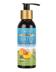 SENSUVA NATURAL WATER-BASED PERSONAL LUBRICANT PEACH  125ML