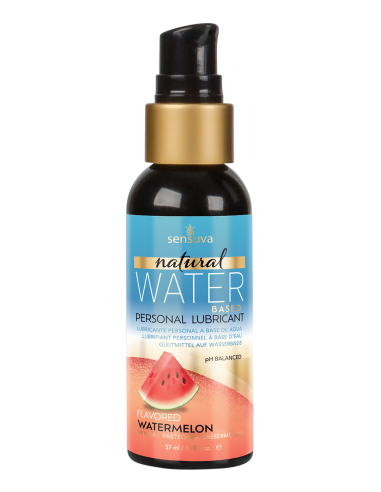 ssasaSENSUVA NATURAL WATER-BASED PERSONAL LUBRICANT WATERMELON 57ML