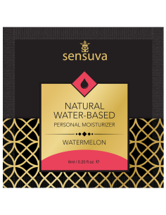 SENSUVA NATURAL WATER-BASED PERSONAL LUBRICANT WATERMELON 6 ML