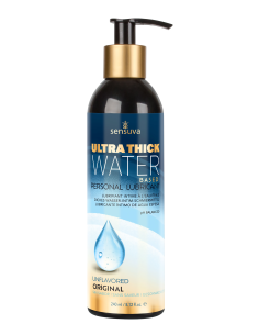 SENSUVA ULTRA–THICK WATER-BASED PERSONAL LUBRICANT ORIGINAL UNFLAVORED 240ML