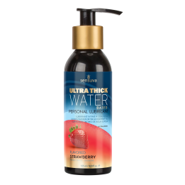 SENSUVA ULTRA–THICK WATER-BASED PERSONAL LUBRICANT STRAWBERRY 125ML