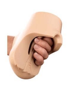 PDX PLUS DOUBLE POUNDER VIBRATING SQUEEZE STROKER