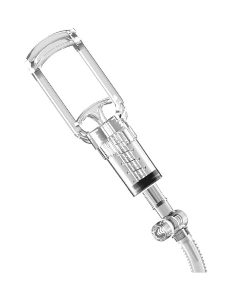 PDX ELITE VIEW TUBE VAC XXL PUMP SEE-THRU EZ-GRIP PUMP STROKER