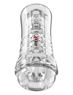 PDX ELITE VIEW TUBE SEE-THRU EZ-GRIP STROKER