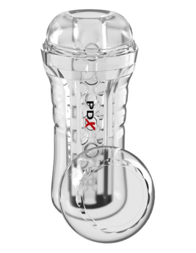 PDX ELITE VIEW TUBE SEE-THRU EZ-GRIP STROKER