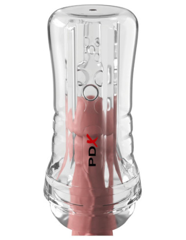 PDX ELITE VIEW TUBE SEE-THRU EZ-GRIP STROKER