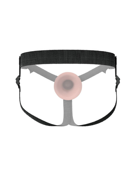 FANTASY X-TENSIONS ELITE 9 INCH SILICONE HOLLOW STRAP-ON DUAL DENSITY