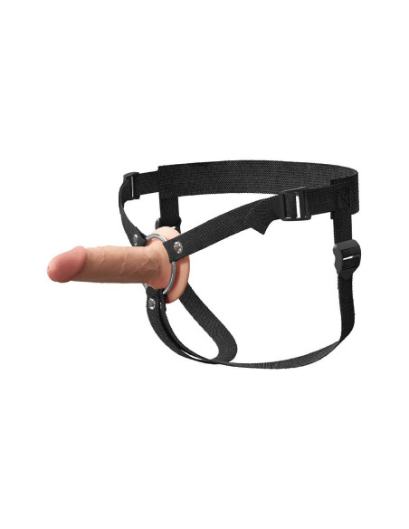 FANTASY X-TENSIONS ELITE 5 INCH SILICONE HOLLOW STRAP-ON DUAL DENSITY