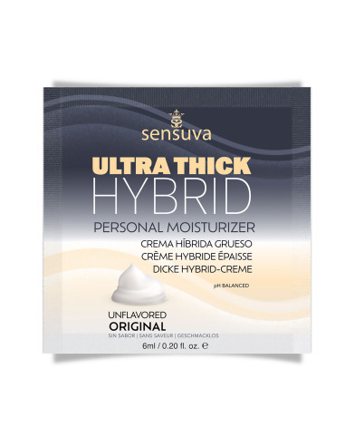 ssasaSENSUVA ULTRA-THICK HYBRID PERSONAL MOISTURIZER ORIGINAL UNFLAVORED  6 ML