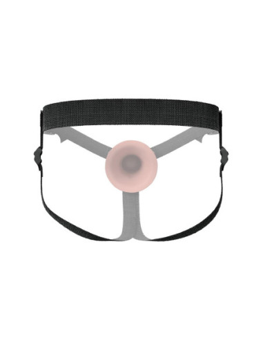 FANTASY X-TENSIONS ELITE 5 INCH SILICONE HOLLOW STRAP-ON DUAL DENSITY