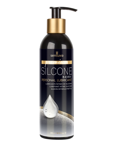 ssasaSENSUVA PREMIUM SILICONE PERSONAL LUBRICANT 240ML