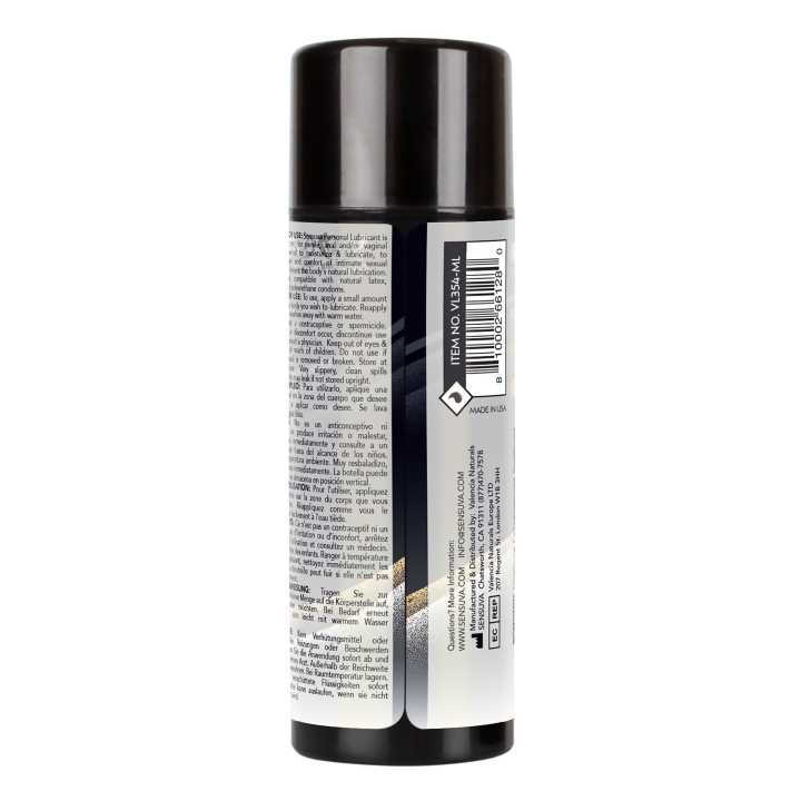 SENSUVA ULTRA-THICK SILICONE PERSONAL LUBRICANT 100ML 
