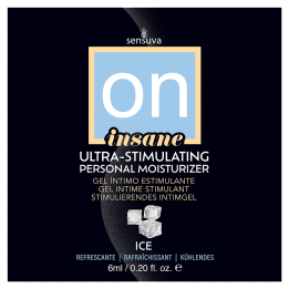 SENSUVA ON INSANE ICE ULTRA-STIMULATING PERSONAL MOISTURIZER 6ML